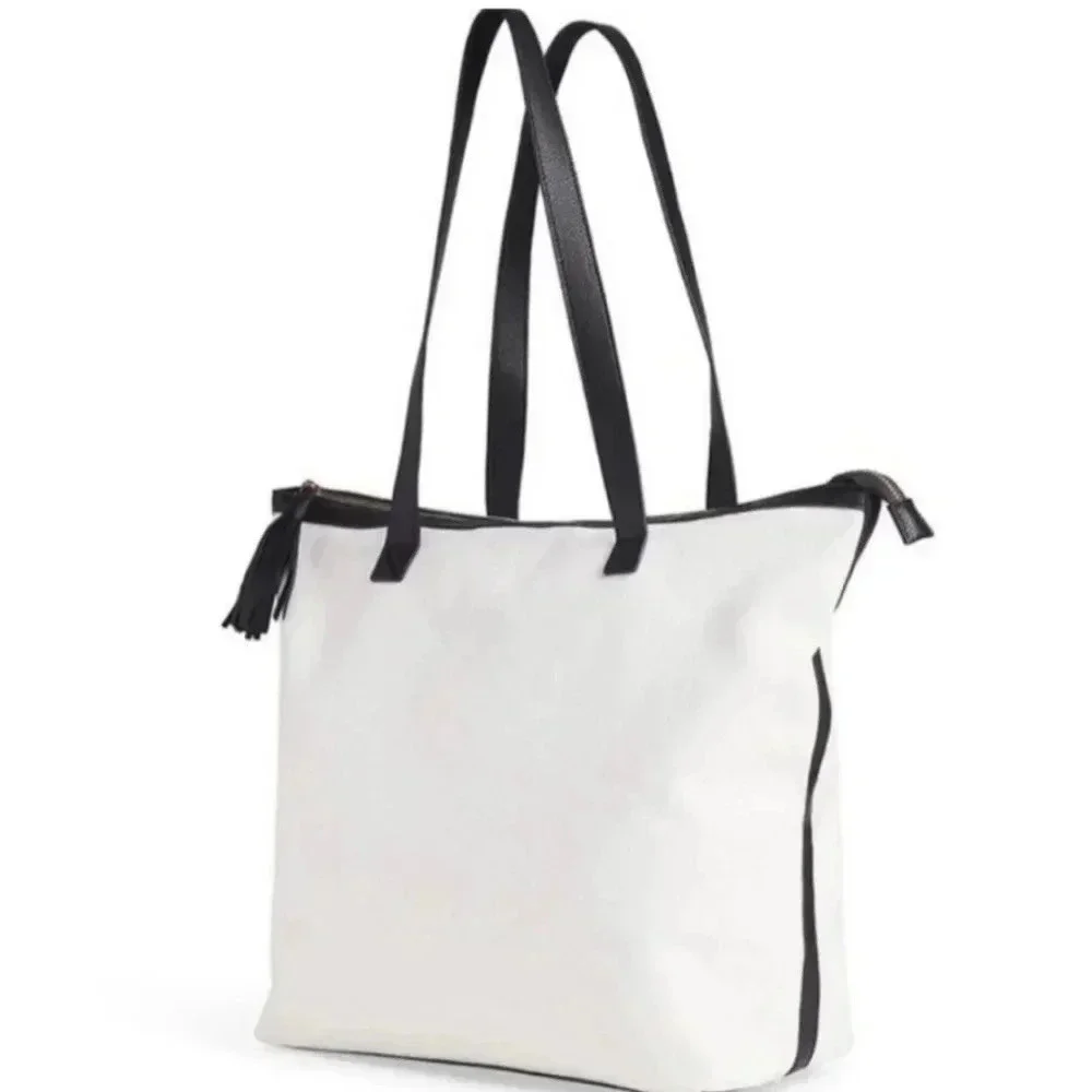 New Walter Baker carry‎ on/weekender tote bag White And Black